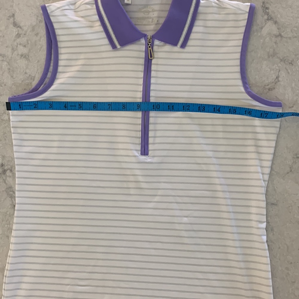MONTEREY SLEEVELESS GOLF POLO - Picture 4 of 5